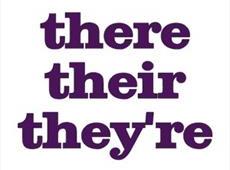 English tips: There/Their/They're